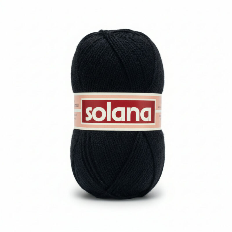 Cabdell de llana 100gr. color negre